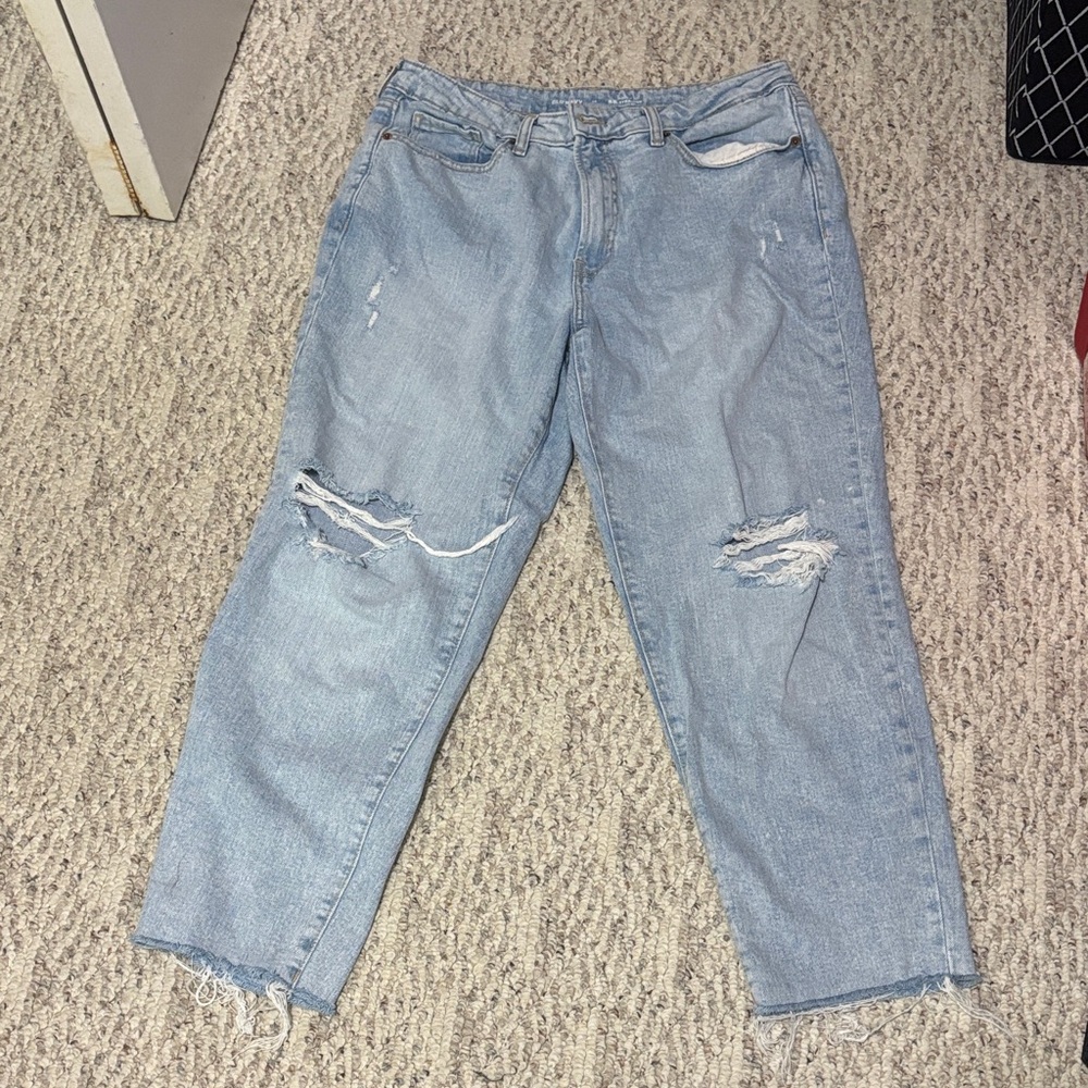 Old Navy Light Blue Straight Jeans